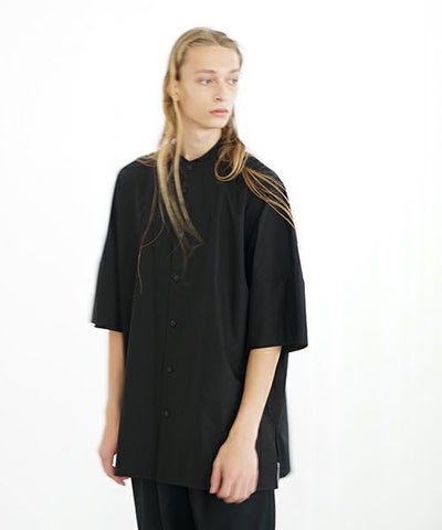VU ヴウ stand collar dolman shirt  [BLACK］スタンドカラードルマンシャツ vu-s24-s06