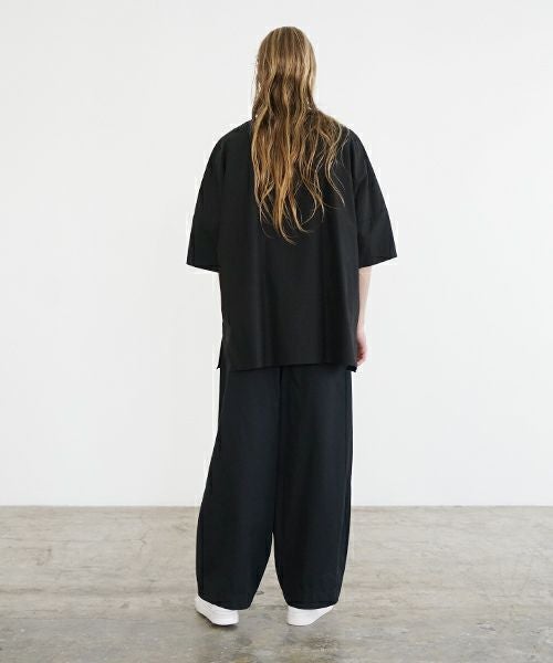 VU ヴウ stand collar dolman shirt  [BLACK］スタンドカラードルマンシャツ vu-s24-s06