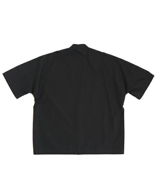 VU ヴウ stand collar dolman shirt  [BLACK］スタンドカラードルマンシャツ vu-s24-s06