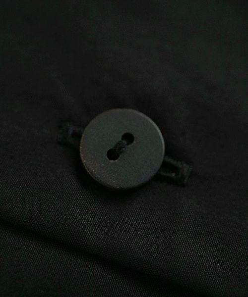 VU ヴウ stand collar dolman shirt  [BLACK］スタンドカラードルマンシャツ vu-s24-s06