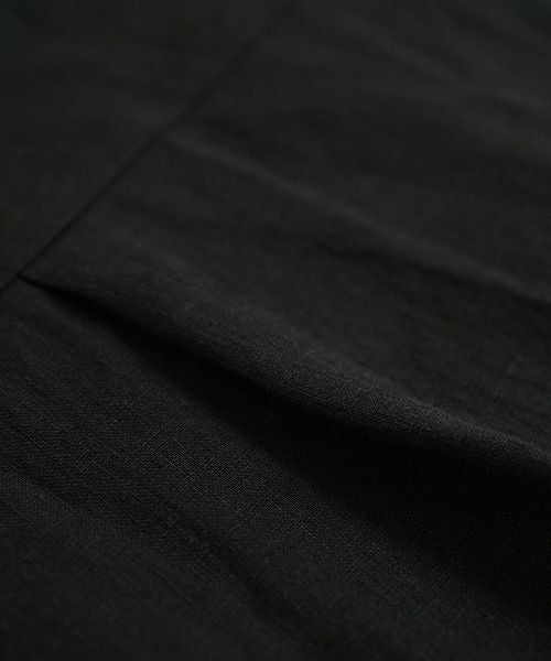 VU ヴウ flight short sleeve shirt  [BLACK］フライト半袖シャツ vu-s24-s03