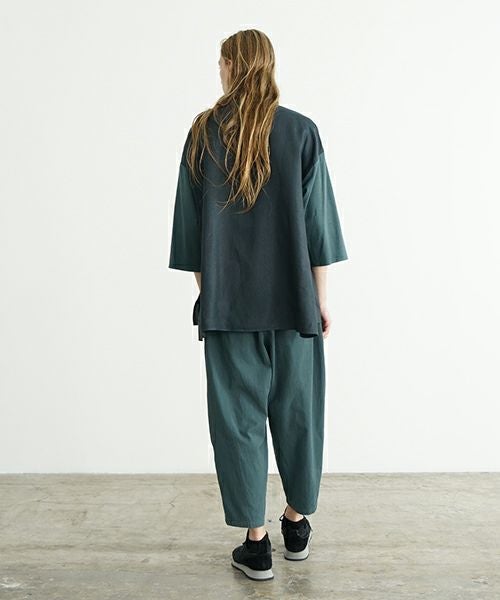 VU ヴウ dyed combination pullover  [DARK GRAY］染コンビネーションプルオーバー vu-s24-s05