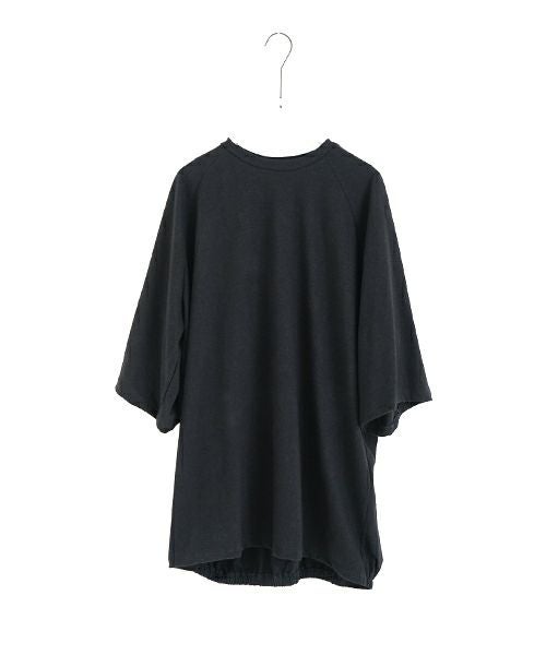 VU ヴウ ballon t-shirt  [BLACK］バルーンTシャツ vu-s24-t01