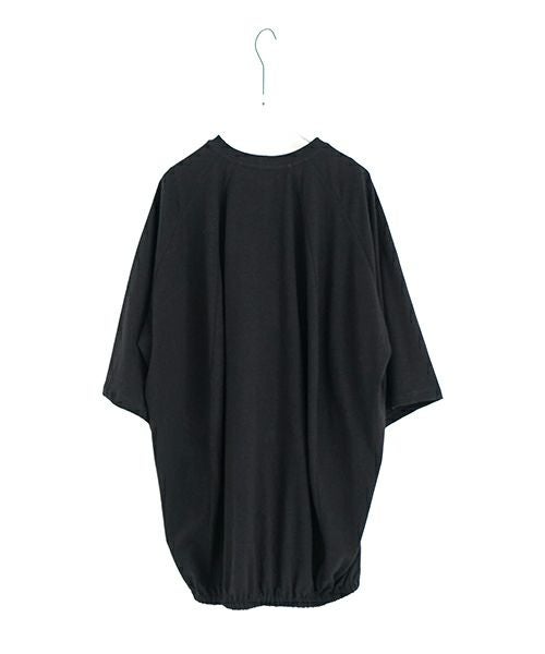 VU ヴウ ballon t-shirt  [BLACK］バルーンTシャツ vu-s24-t01