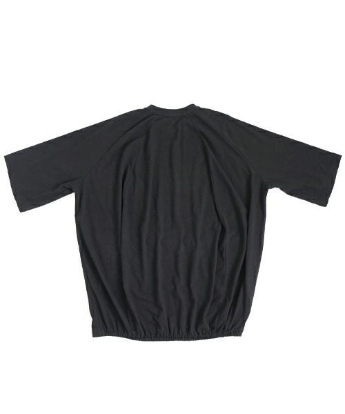 VU ヴウ ballon t-shirt  [BLACK］バルーンTシャツ vu-s24-t01
