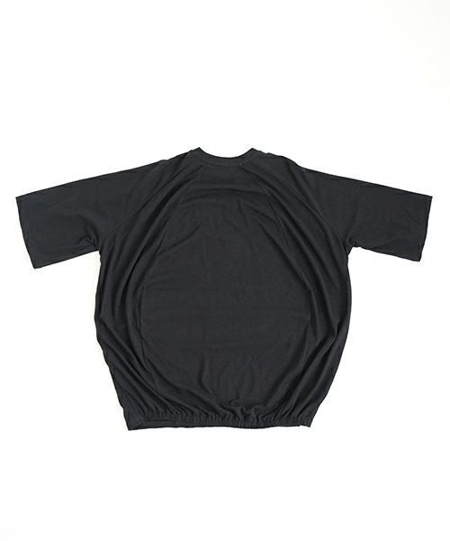 VU ヴウ ballon t-shirt  [BLACK］バルーンTシャツ vu-s24-t01