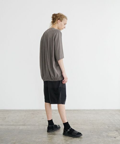 VU ヴウ ballon t-shirt  [CHARCOAL］バルーンTシャツ vu-s24-t01