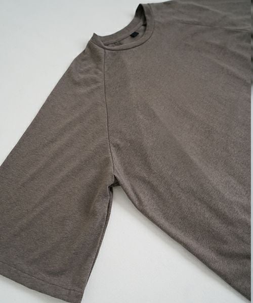 VU ヴウ ballon t-shirt  [CHARCOAL］バルーンTシャツ vu-s24-t01