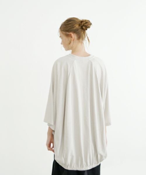 VU ヴウ ballon t-shirt  [CHALK］バルーンTシャツ vu-s24-t01