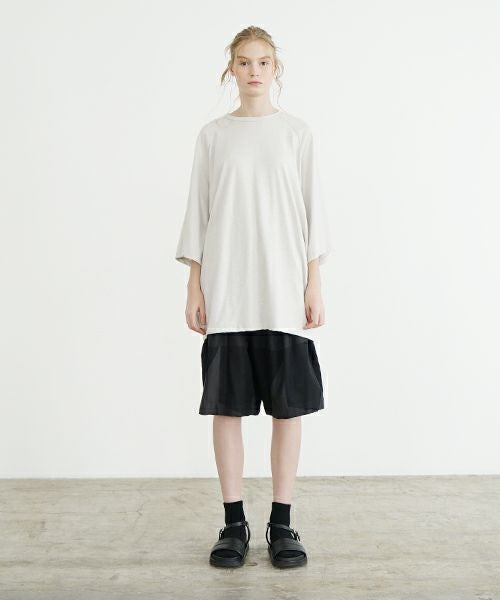 VU ヴウ ballon t-shirt  [CHALK］バルーンTシャツ vu-s24-t01