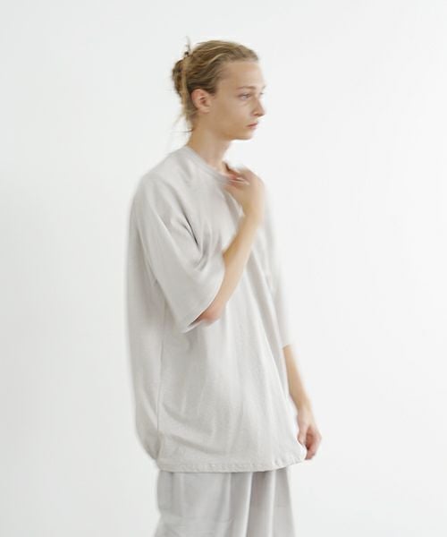 VU ヴウ ballon t-shirt  [CHALK］バルーンTシャツ vu-s24-t01