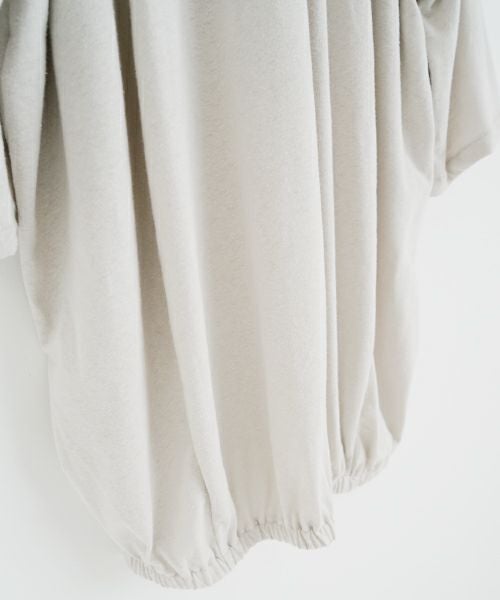 VU ヴウ ballon t-shirt  [CHALK］バルーンTシャツ vu-s24-t01