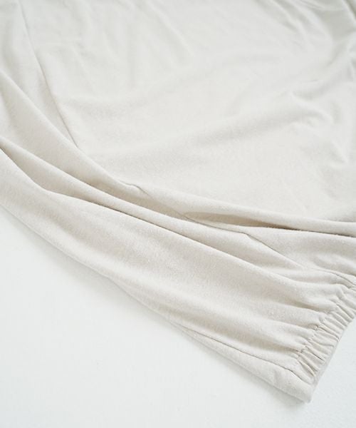 VU ヴウ ballon t-shirt  [CHALK］バルーンTシャツ vu-s24-t01