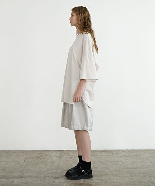 VU ヴウ basic t-shirt [LIGHT BEIGE］ベーシックＴシャツ vu-s24-t03