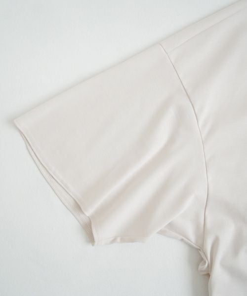 VU ヴウ basic t-shirt [LIGHT BEIGE］ベーシックＴシャツ vu-s24-t03