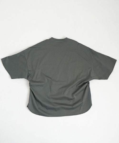 VU ヴウ basic t-shirt [DEEP KHAKI］ベーシックＴシャツ vu-s24-t03
