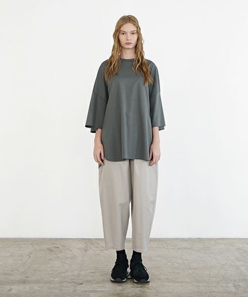 VU ヴウ basic t-shirt [DEEP KHAKI］ベーシックＴシャツ vu-s24-t03