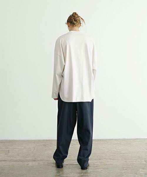 VU ヴウ basic long t-shirt [LIGHT BEIGE］ベーシックロンＴ シャツ vu-s24-t03