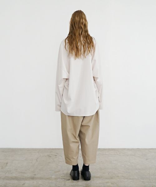 VU ヴウ basic long t-shirt [LIGHT BEIGE］ベーシックロンＴ シャツ vu-s24-t03