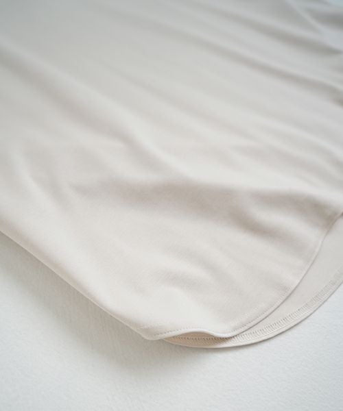 VU ヴウ basic long t-shirt [LIGHT BEIGE］ベーシックロンＴ シャツ vu-s24-t03