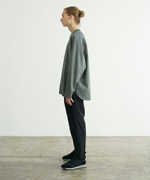 VU ヴウ basic long t-shirt [DEEP KHAKI］ベーシックロンＴシャツ vu-s24-t03
