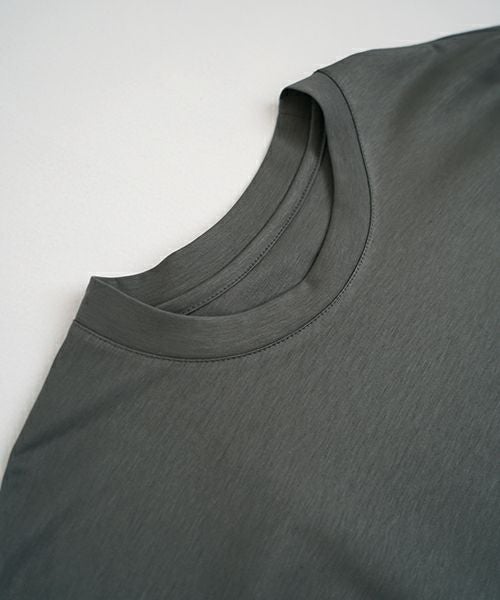 VU ヴウ basic long t-shirt [DEEP KHAKI］ベーシックロンＴシャツ vu-s24-t03