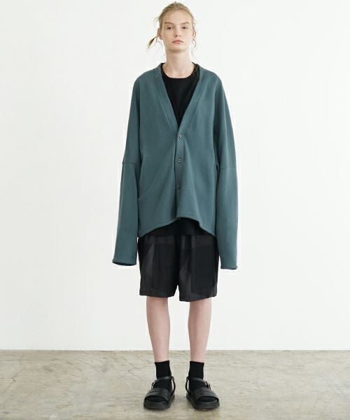 VU ヴウ sweat cardigan [FIGARO] スエットカーディガン vu-s24-t06