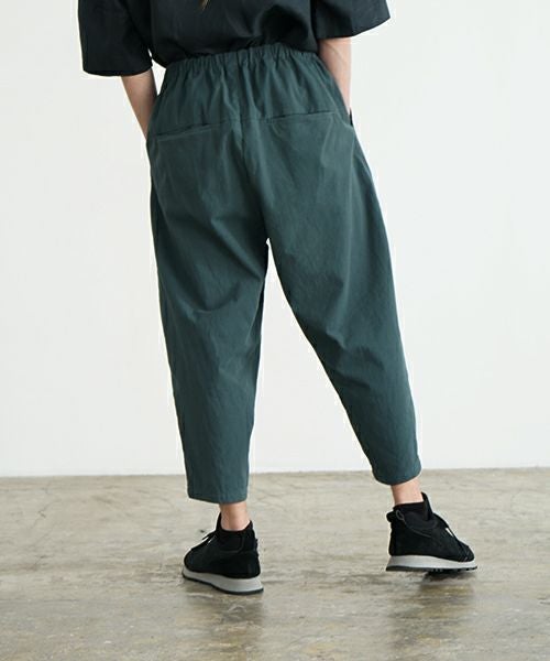 VU ヴウ dyed cropped pants [DEEP GRAY] 染クロップドパンツ vu-s24-pt01