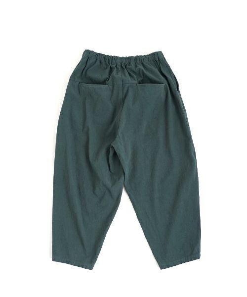 VU ヴウ dyed cropped pants [DEEP GRAY] 染クロップドパンツ vu-s24-pt01