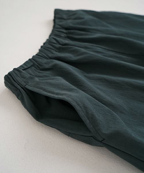 VU ヴウ dyed cropped pants [DEEP GRAY] 染クロップドパンツ vu-s24-pt01