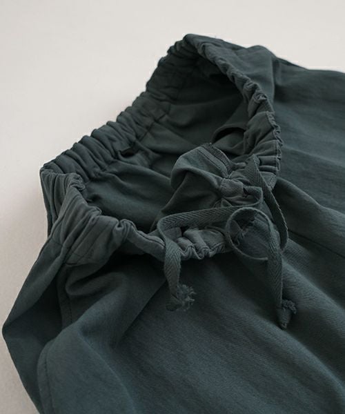 VU ヴウ dyed cropped pants [DEEP GRAY] 染クロップドパンツ vu-s24-pt01