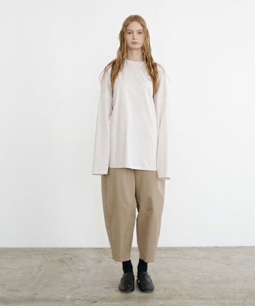 VU ヴウ cropped pants [CAMEL] クロップドパンツ vu-s24-pt01