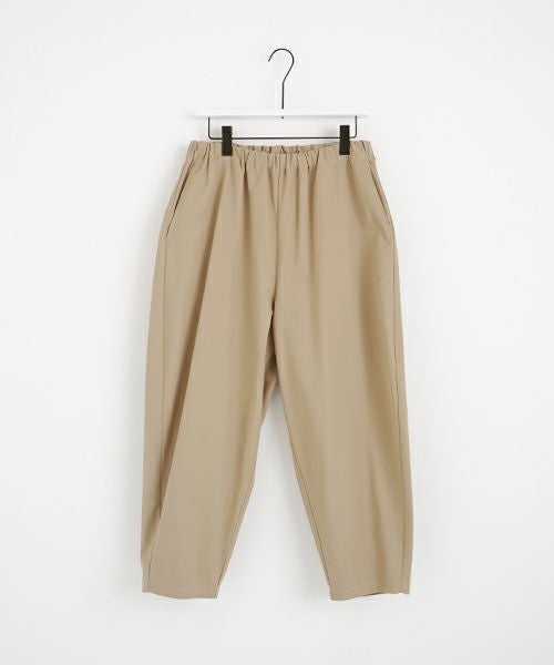 VU ヴウ cropped pants [CAMEL] クロップドパンツ vu-s24-pt01