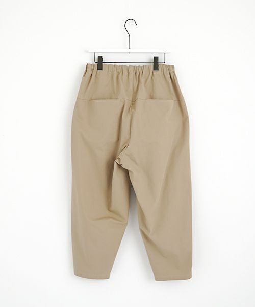 VU ヴウ cropped pants [CAMEL] クロップドパンツ vu-s24-pt01