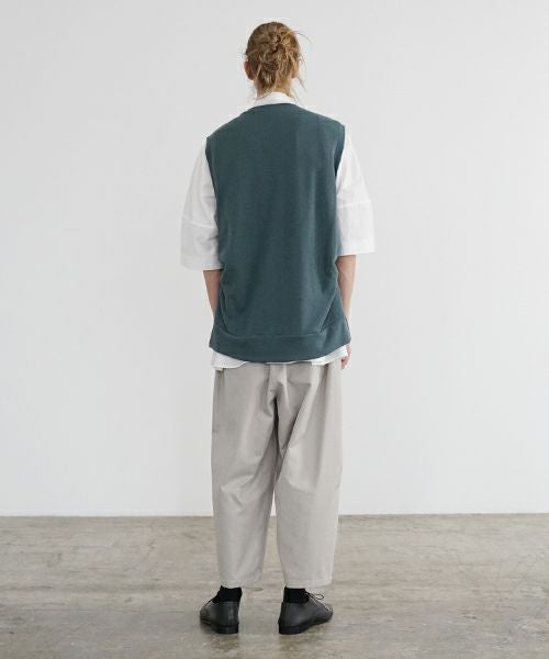 VU ヴウ cropped pants [CHALK] クロップドパンツ vu-s24-pt01