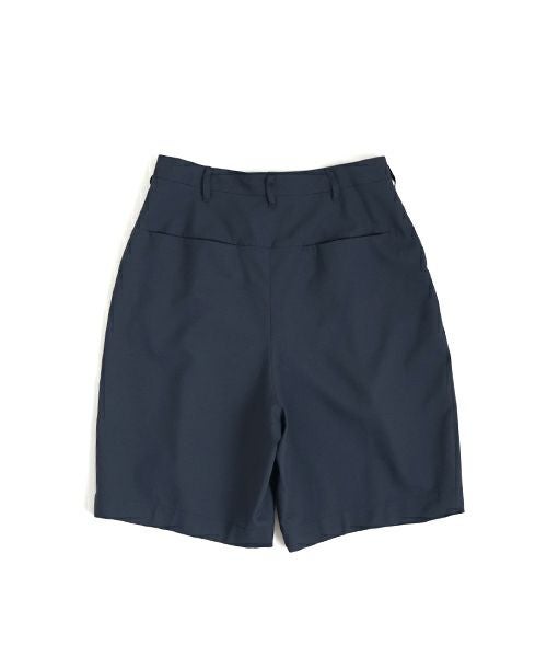 VU ヴウ wide short pants [DEEP BLUE]  ワイドショートパンツ vu-s24-p02
