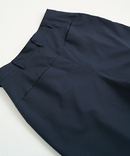 VU ヴウ wide short pants [DEEP BLUE]  ワイドショートパンツ vu-s24-p02