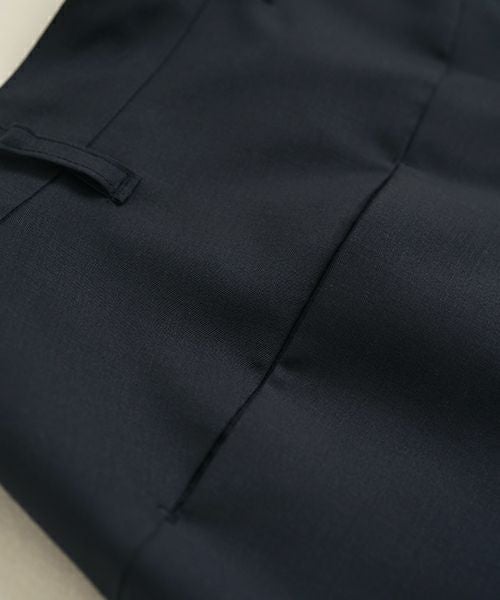 VU ヴウ wide short pants [DEEP BLUE]  ワイドショートパンツ vu-s24-p02