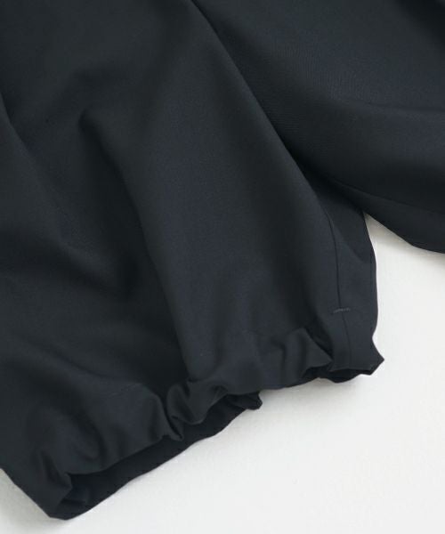 VU ヴウ wide short pants [DEEP BLUE]  ワイドショートパンツ vu-s24-p02