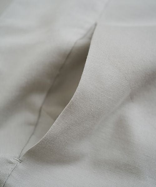 VU ヴウ geometric wide short pants  [ash×gray] 幾何学ワイドショートパンツ vu-s24-p02