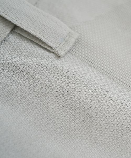 VU ヴウ geometric wide short pants  [ash×gray] 幾何学ワイドショートパンツ vu-s24-p02