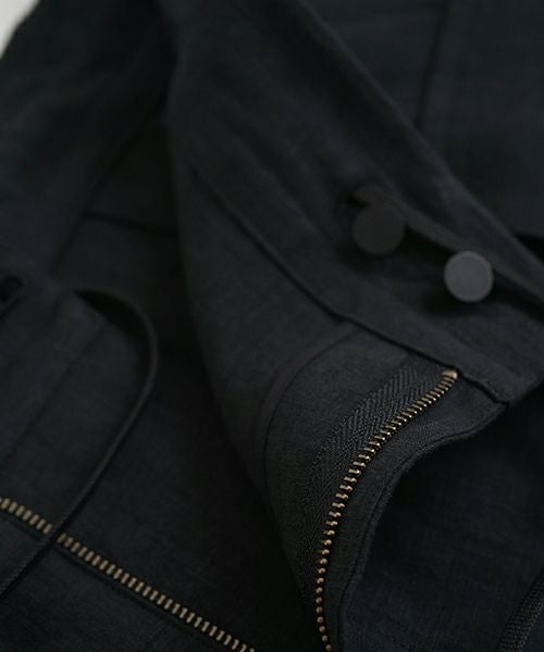 VU ヴウ flight short pants  [BLACK] フライトショートパンツ  vu-s24-p03