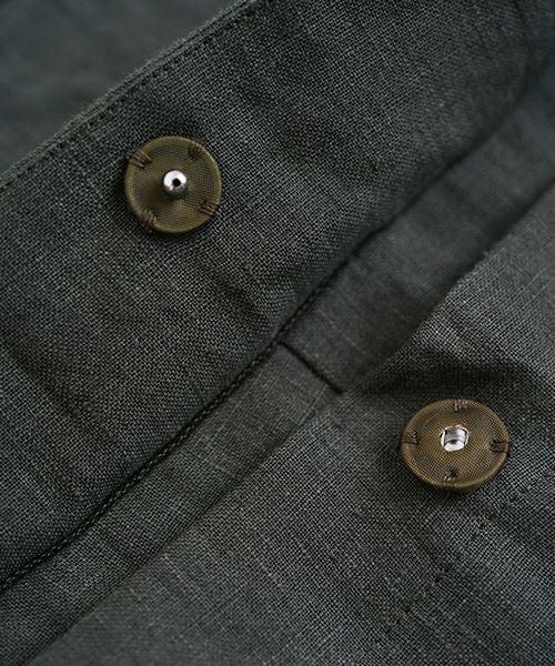 VU ヴウ flight short pants  [DARK KHAKI] フライトショートパンツ vu-s24-p03