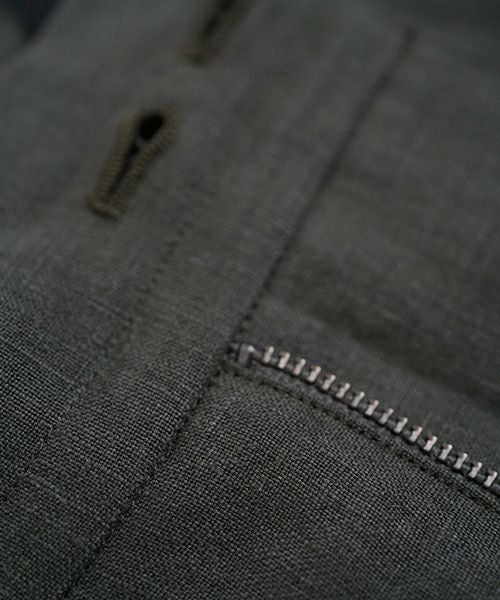 VU ヴウ flight short pants  [DARK KHAKI] フライトショートパンツ vu-s24-p03