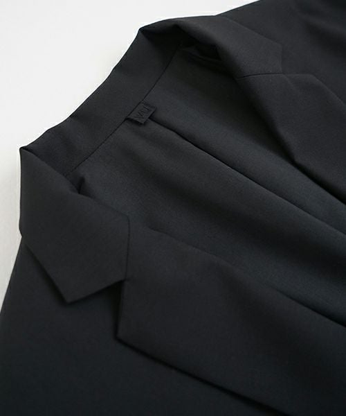 VU ヴウ double jacket [BLACK] ダブルジャケット vu-s24-j01