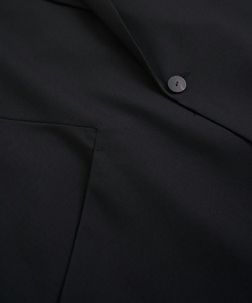 VU ヴウ double jacket [BLACK] ダブルジャケット vu-s24-j01