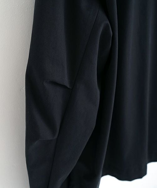 VU ヴウ hoodie bluson FINX COTTON[BLACK] パーカーブルゾン vu-s24-b02