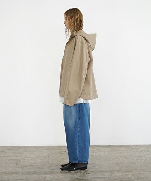 VU ヴウ hoodie bluson FINX COTTON[CAMEL] パーカーブルゾン vu-s24-b02