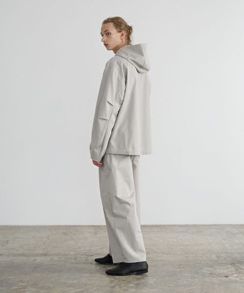 VU ヴウ hoodie bluson FINX COTTON[CHALK] パーカーブルゾンvu-s24-b02