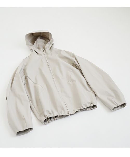 VU ヴウ hoodie bluson FINX COTTON[CHALK] パーカーブルゾンvu-s24-b02